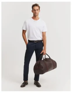 Country Road Regular Fit Travel Trouser in Ink