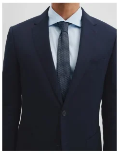 Country Road Silk Jacquard Tie in Blue Multi
