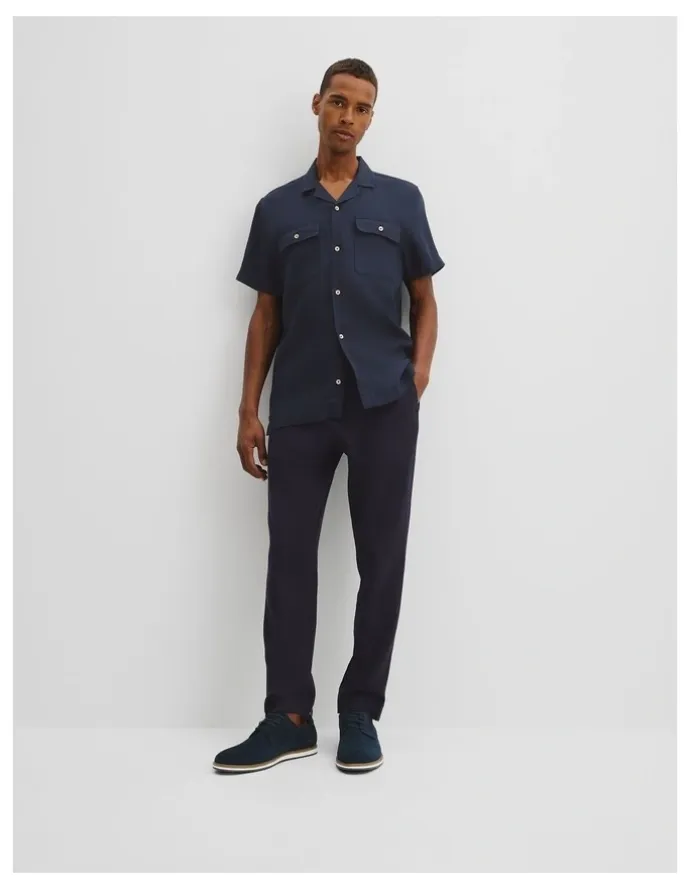 Country Road Wesley Derby Shoes in Navy