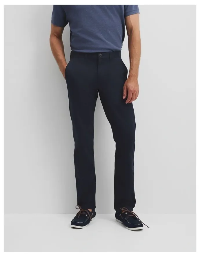 Country Road Australian Cotton Standard Fit Stretch Chino in True Navy