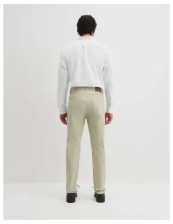 Country Road Australian Cotton Tapered Five Pocket Pant in Ash