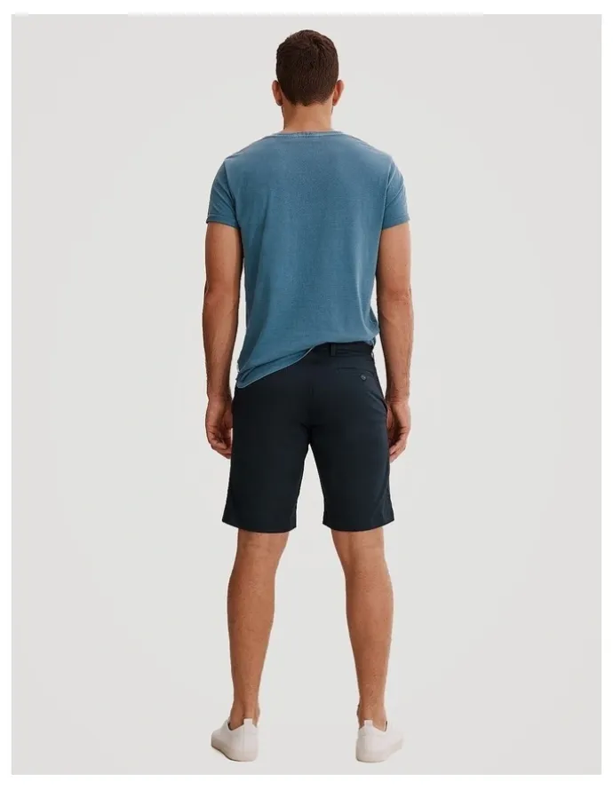 Country Road Australian Cotton Stretch Chino Short in Navy