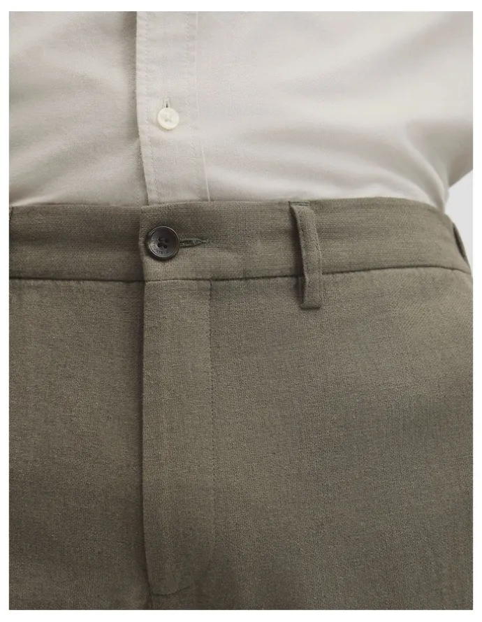 Country Road Linen Cotton Pant in Dried Sage
