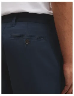 Country Road Relaxed Cotton Twill Pant in Navy