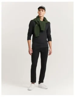 Country Road Slim Fit Jean in Black