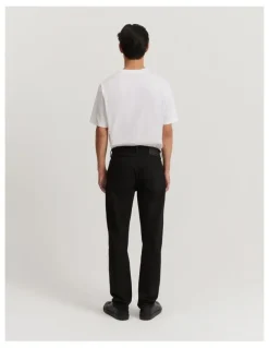 Country Road Straight Fit Denim Jeans in Black