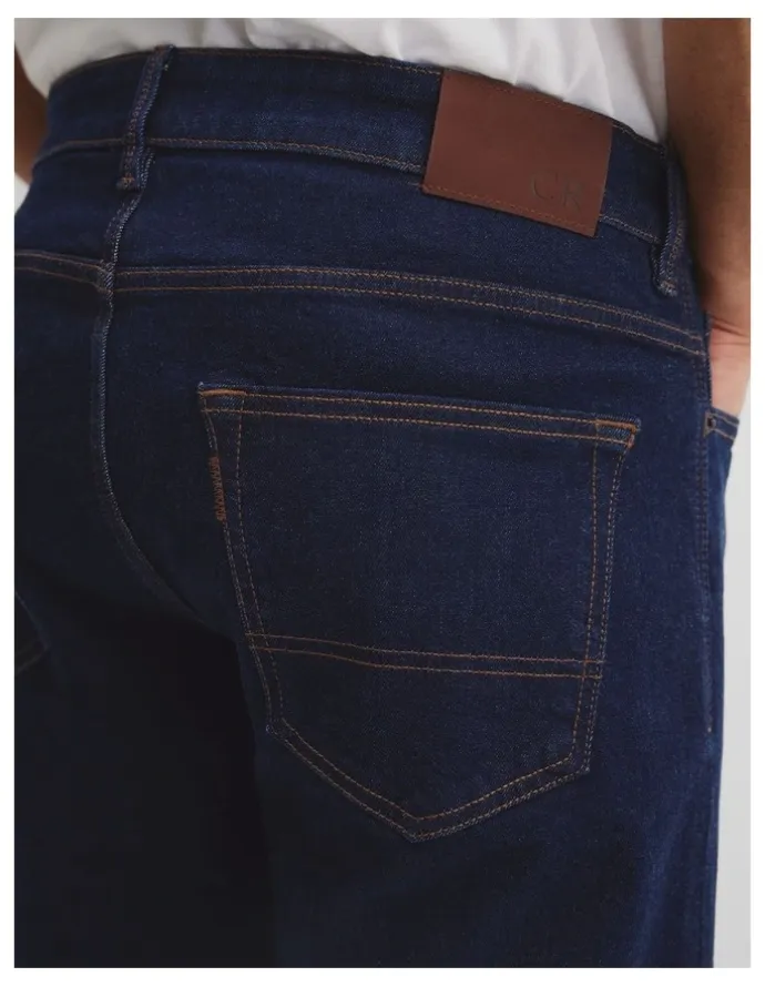 Country Road Straight Leg Australian Cotton Jean in Rinse Wash