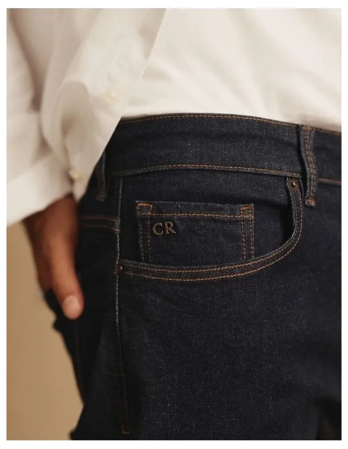 Country Road Straight Leg Australian Cotton Jean in Rinse Wash
