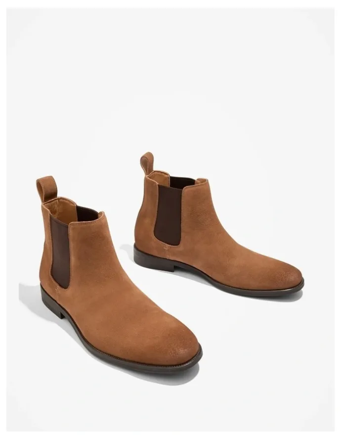 Country Road Suede Ryder Boot in Dark Stone