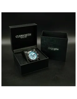 Cudworth Apex Chronograph Watch in Turquoise