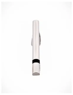 Cudworth Brush Rhodium/Black Tie Bar 60mm