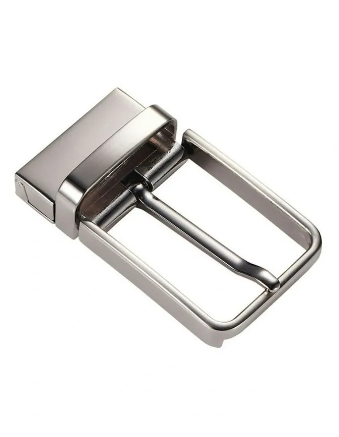 Cudworth Brushed Belt Buckle in Gunmetal