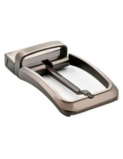 Cudworth Brushed Belt Buckle in Gunmetal