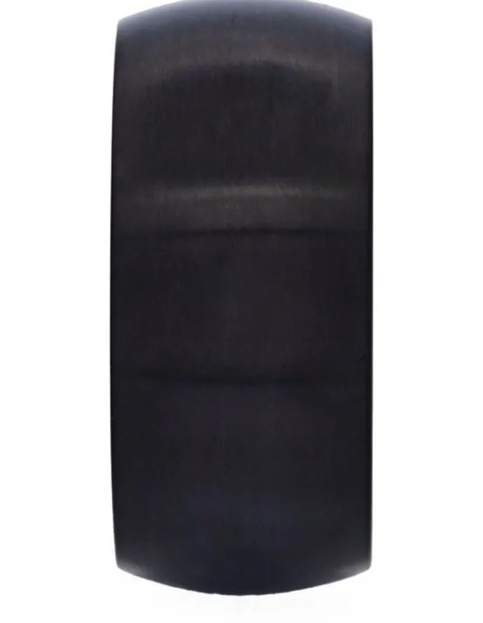 Cudworth Brushed lon Plated Stainless Steel Band Ring in Black