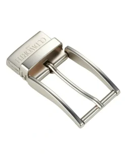 Cudworth Brushed Nickel Belt Buckle in Silver
