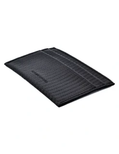 Cudworth Carbon Fibre Leather Card Wallet in Black