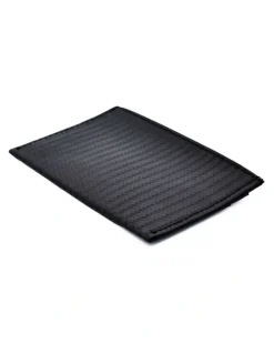 Cudworth Carbon Fibre Leather Card Wallet in Black