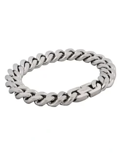 Cudworth Classic Cuban Link Bracelet Stainless Steel (215 x 12mm)