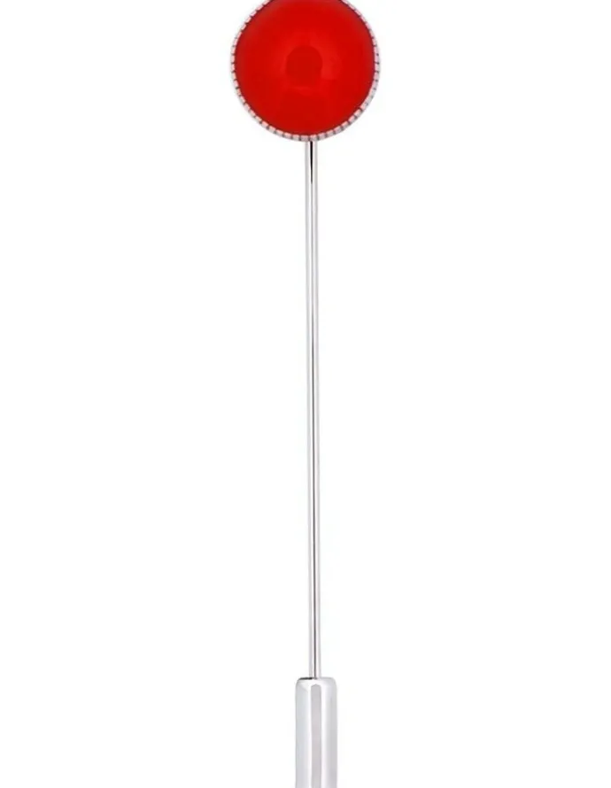 Cudworth Cricket Ball Lapel Pin