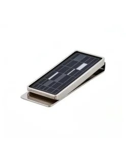 Cudworth Enamel Patterned Money Clip in Black/White