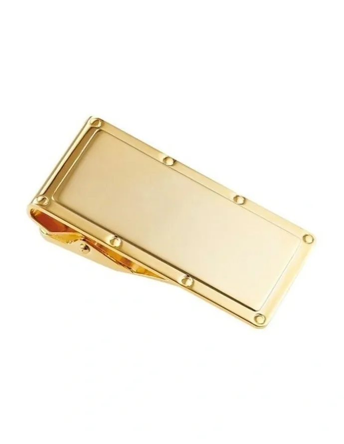Cudworth Gold Plated Hinged Money Clip