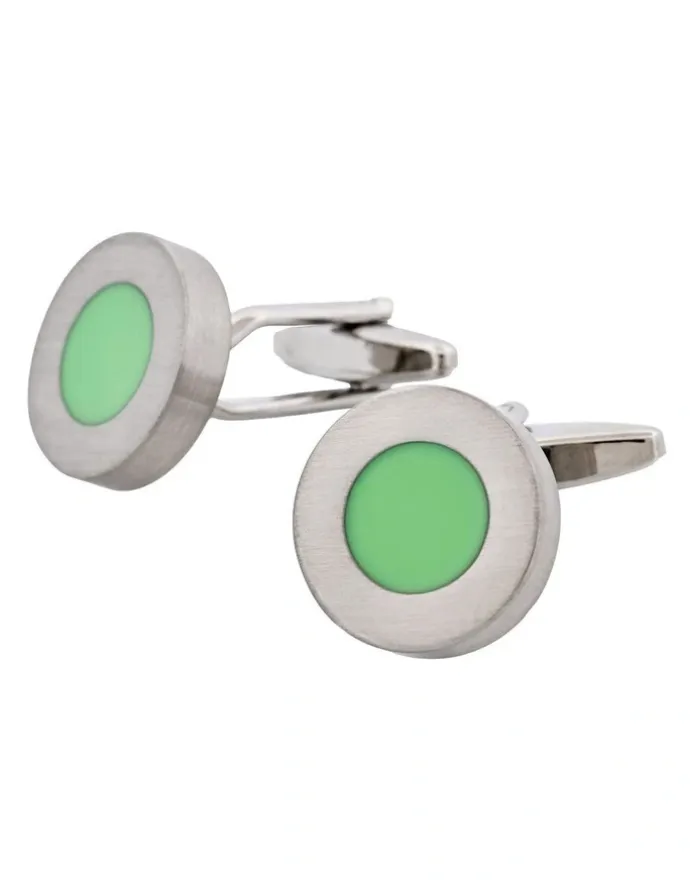 Cudworth Green cat's eye Cufflinks