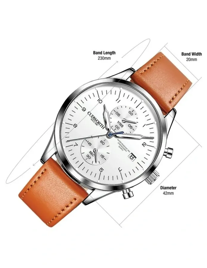 Cudworth Heritage Chronograph Watch in Multi