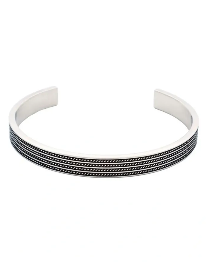 Cudworth Ion Plated Gun Metal/Steel Cuff