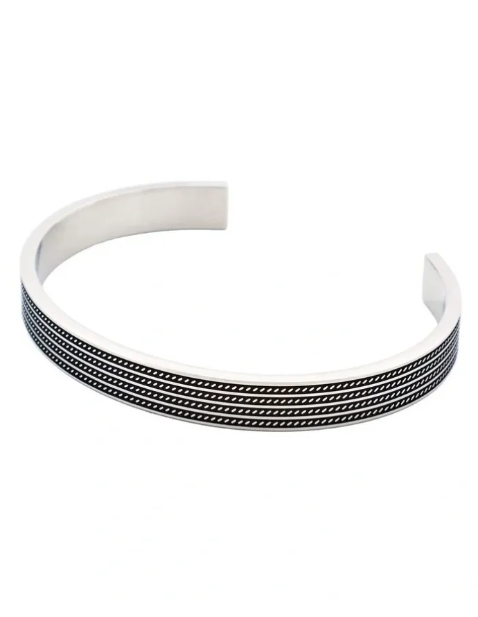 Cudworth Ion Plated Gun Metal/Steel Cuff