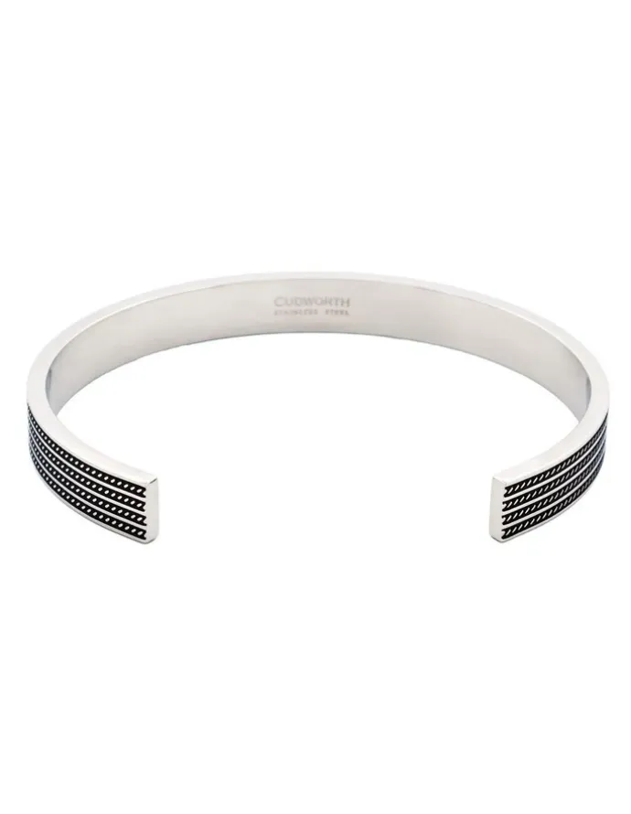Cudworth Ion Plated Gun Metal/Steel Cuff