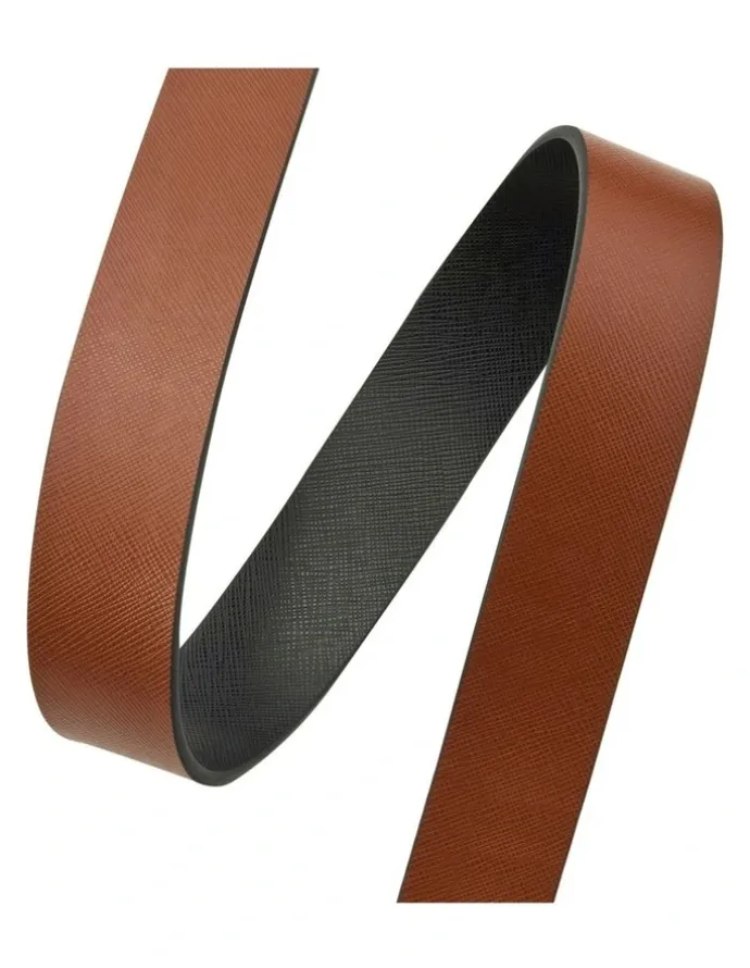 Cudworth Leather Belt Strap in Brown