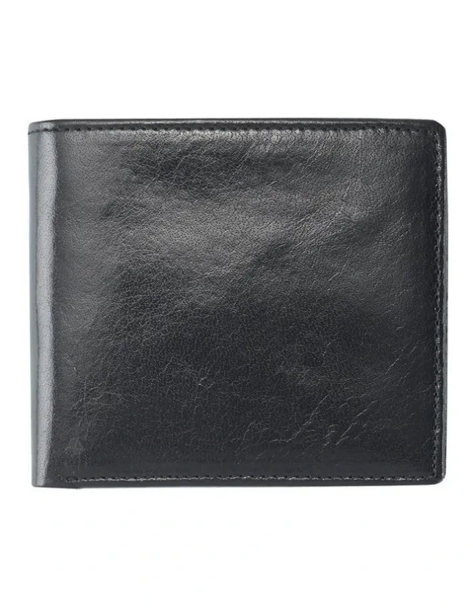Cudworth Leather Wallet in Black