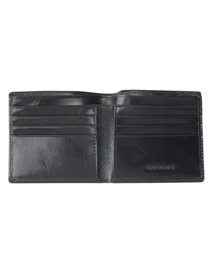 Cudworth Leather Wallet in Black