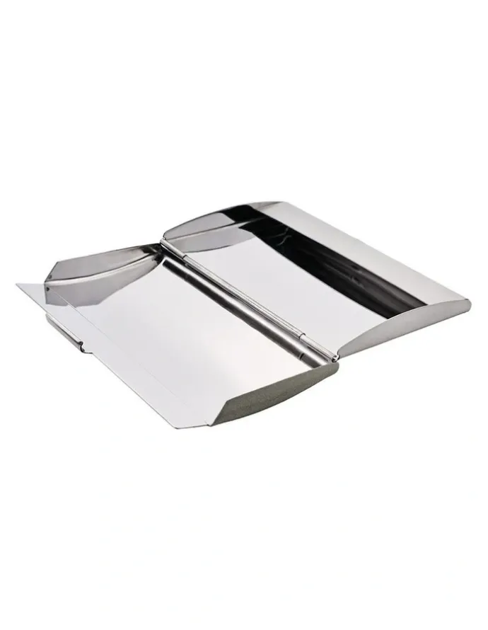 Cudworth Metal Business Card Holder in Silver