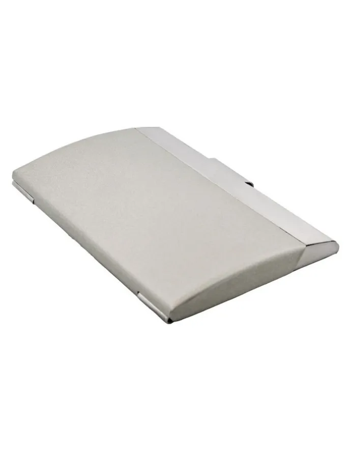 Cudworth Metal Business Card Holder in Silver