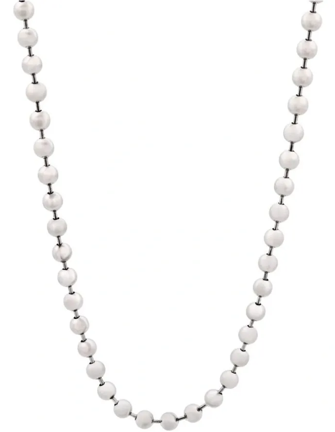 Cudworth 4mm Ball Chain 55cm in Silver