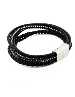 Cudworth Multi Strand Bracelet in Black