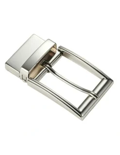 Cudworth Nickel Belt Buckle in Silver