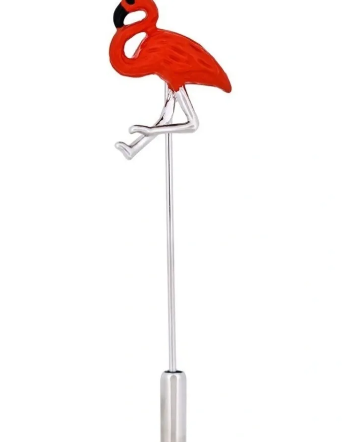 Cudworth Pink Flamingo Lapel Pin