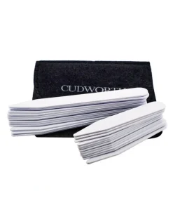 Cudworth Plastic Collar Stays (12 Pairs - 6 x Small and 6 x Large) in White