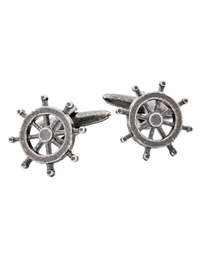 Cudworth Ship's Wheel Cufflinks