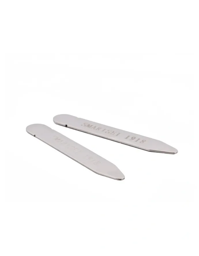 Cudworth Smartset Stainless Steel Collar Stays in Silver