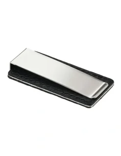 Cudworth Stainless Steel PU Money in Black