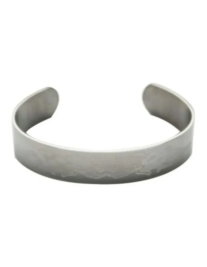 Cudworth Stainless Steel Bangle in Silver