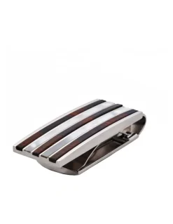 Cudworth Stainless Steel Money Clip in Silver