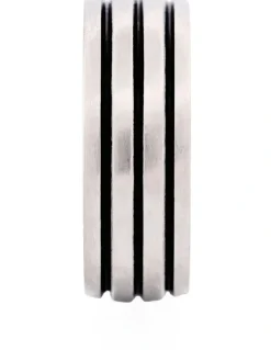 Cudworth Stainless Steel Ring 642-78 in Silver