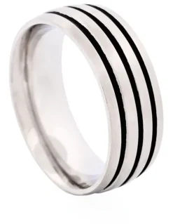 Cudworth Stainless Steel Ring 642-78 in Silver