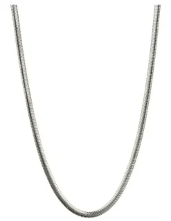 Cudworth Stainless Steel Snake Chain 3 (45cm) in Silver