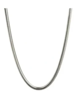 Cudworth Stainless Steel Snake Chain 4 (45cm) in Silver
