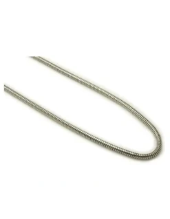 Cudworth Stainless Steel Snake Chain 3.2 (45cm) in Silver